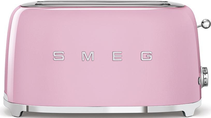 Smeg - 4 Slice 50's Style Toaster Pink - TSF02PKUS