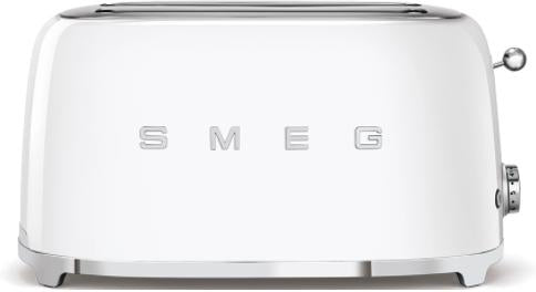 Smeg - 4 Slice 50's Style Toaster White - TSF02WHUS