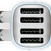 Smeg - 4 Slot 50's Retro Style Toaster Pastel Blue - TSF03PBUS