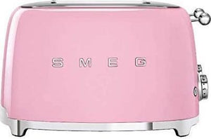 Smeg - 4 Slot 50's Retro Style Toaster Pink - TSF03PKUS