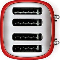 Smeg - 4 Slot 50's Retro Style Toaster Red - TSF03RDUS