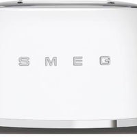Smeg - 4 Slot 50's Retro Style Toaster White - TSF03WHUS