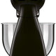 Smeg - 4.8L 50's Retro Design Tilt-Head Stand Mixer with 3D Logo Black (5 QT) - SMF03BLUS