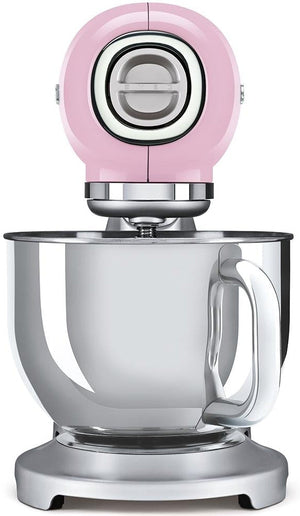 Smeg - 4.8L 50's Style Tilt-Head Stand Mixer Pink (5 QT) - SMF02PKUS