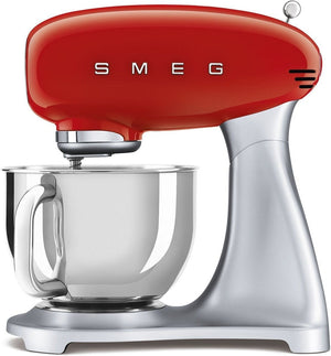 Smeg - 4.8L 50's Style Tilt-Head Stand Mixer Red (5 QT) - SMF02RDUS