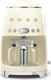 Smeg - 50's Retro Style 10 Cup Coffee Maker Cream - DCF02CRUS