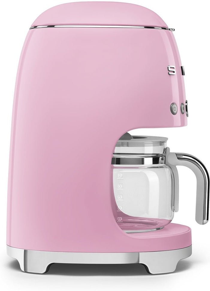 Smeg - 50's Retro Style 10 Cup Coffee Maker Pink - DCF02PKUS
