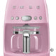 Smeg - 50's Retro Style 10 Cup Coffee Maker Pink - DCF02PKUS