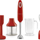 Smeg - 50's Retro Style Hand Blender with Attachments Red - HBF02RDUS