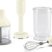 Smeg - 50's Style Hand Blender Attachments Cream - HBAC01CR