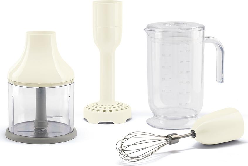 Smeg - 50's Style Hand Blender Attachments Cream - HBAC01CR