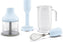 Smeg - 50's Style Hand Blender Attachments Pastel Blue - HBAC01PB