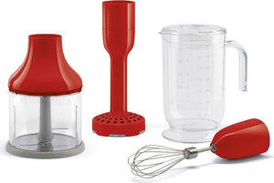 Smeg - 50's Style Hand Blender Attachments Red - HBAC01RD