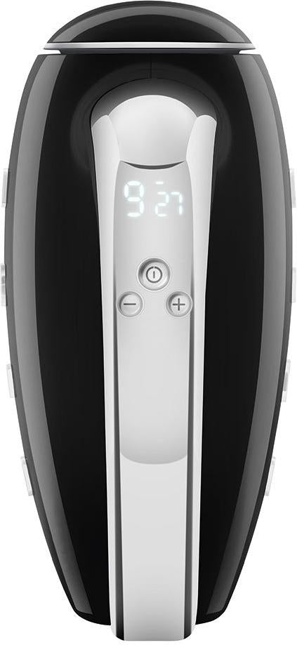 Smeg - 50's Style Hand Mixer with 3D Logo Black - HMF01BLUS