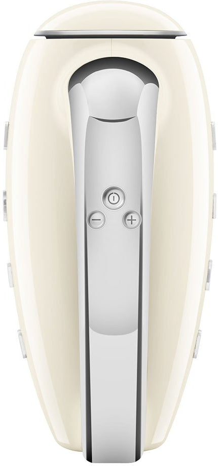 Smeg - 50's Style Hand Mixer with 3D Logo Cream - HMF01CRUS