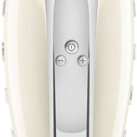 Smeg - 50's Style Hand Mixer with 3D Logo Cream - HMF01CRUS