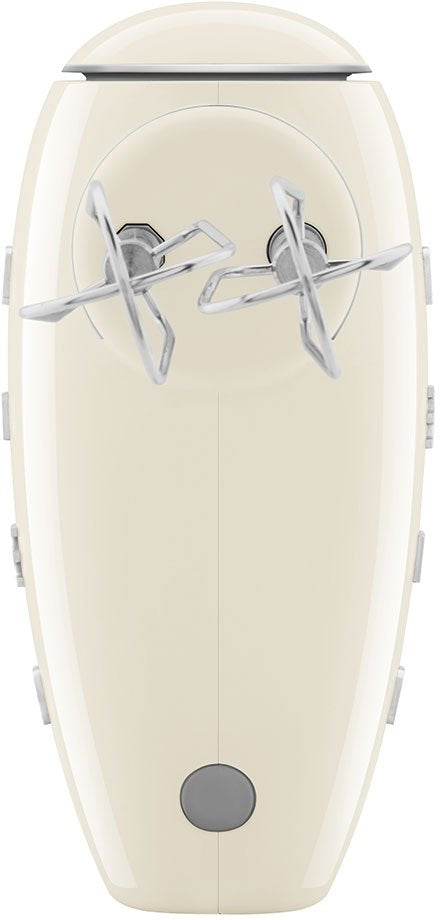 Smeg - 50's Style Hand Mixer with 3D Logo Cream - HMF01CRUS