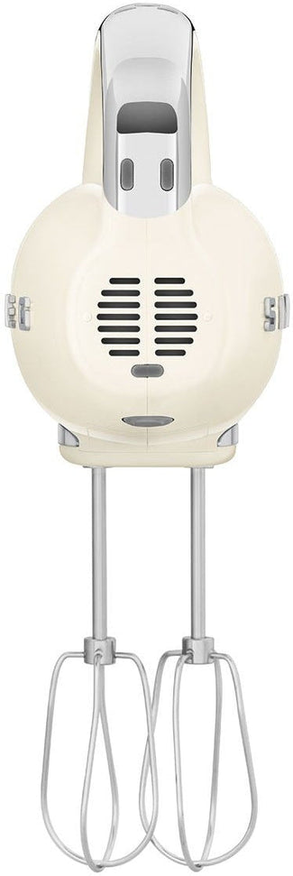 Smeg - 50's Style Hand Mixer with 3D Logo Cream - HMF01CRUS