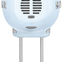 Smeg - 50's Style Hand Mixer with 3D Logo Pastel Blue - HMF01PBUS