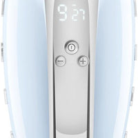 Smeg - 50's Style Hand Mixer with 3D Logo Pastel Blue - HMF01PBUS