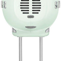 Smeg - 50's Style Hand Mixer with 3D Logo Pastel Green - HMF01PGUS