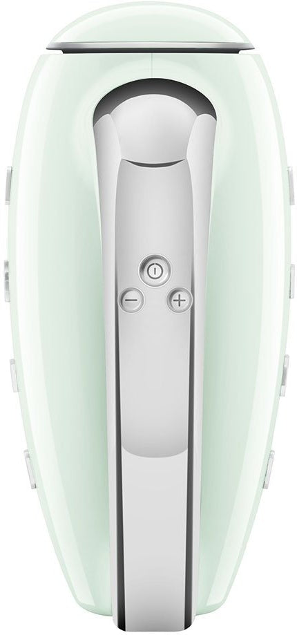 Smeg - 50's Style Hand Mixer with 3D Logo Pastel Green - HMF01PGUS - DISCONTINUED