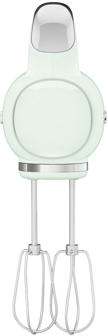 Smeg - 50's Style Hand Mixer with 3D Logo Pastel Green - HMF01PGUS - DISCONTINUED
