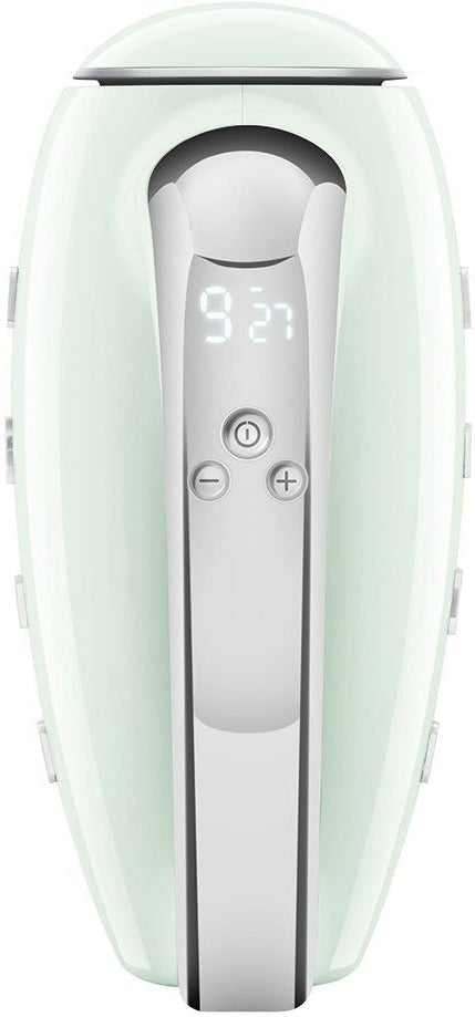 Smeg - 50's Style Hand Mixer with 3D Logo Pastel Green - HMF01PGUS - DISCONTINUED