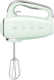 Smeg - 50's Style Hand Mixer with 3D Logo Pastel Green - HMF01PGUS