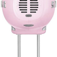 Smeg - 50's Style Hand Mixer with 3D Logo Pastel Pink - HMF01PKUS