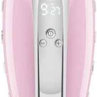 Smeg - 50's Style Hand Mixer with 3D Logo Pastel Pink - HMF01PKUS