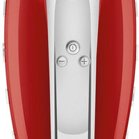 Smeg - 50's Style Hand Mixer with 3D Logo Red - HMF01RDUS