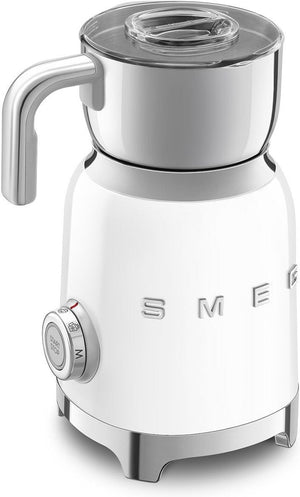 Smeg - Retro 50's Style Milk Frother White - MFF01WHUS