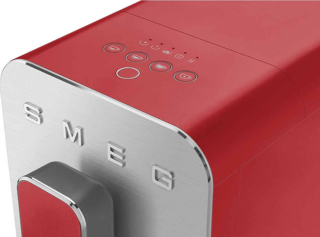 Smeg - Retro Style Espresso Coffee Machine Red - BCC01RDMUS - DISCONTINUED