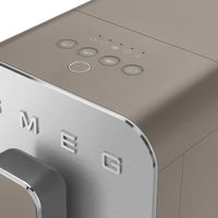 Smeg - Retro Style Espresso Coffee Machine Taupe - BCC01TPMUS - DISCONTINUED