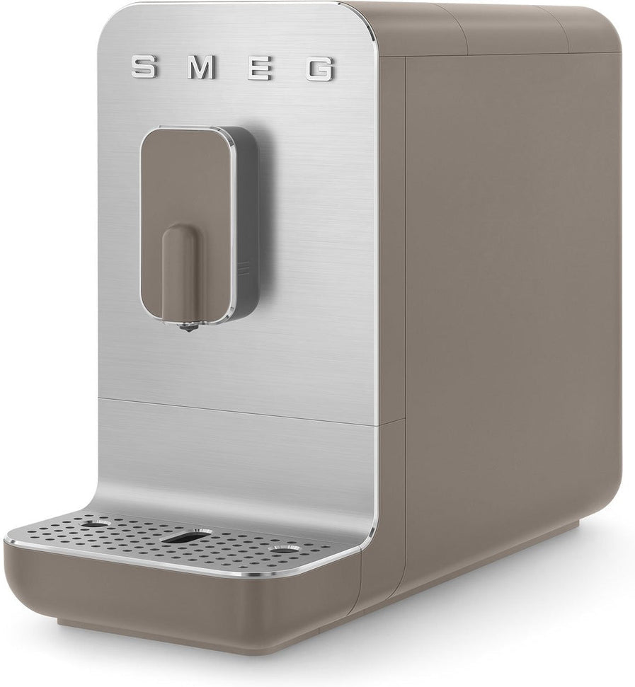 Smeg - Retro Style Espresso Coffee Machine Taupe - BCC01TPMUS - DISCONTINUED