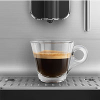 Smeg - Retro Style Espresso Coffee Machine with Frother Black - BCC02BLMUS - DISCONTINUED