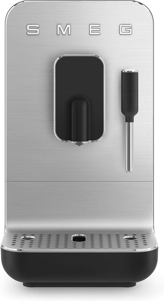 Smeg - Retro Style Espresso Coffee Machine with Frother Black - BCC02BLMUS - DISCONTINUED