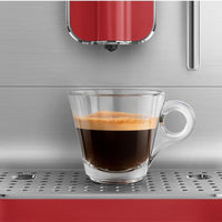 Smeg - Retro Style Espresso Coffee Machine with Frother Red - BCC02RDMUS - DISCONTINUED