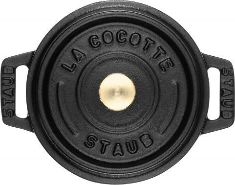 Staub - 0.26 QT Mini Cocotte Black 0.25L - 40500-101