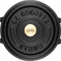 Staub - 0.26 QT Mini Cocotte Black 0.25L - 40500-101