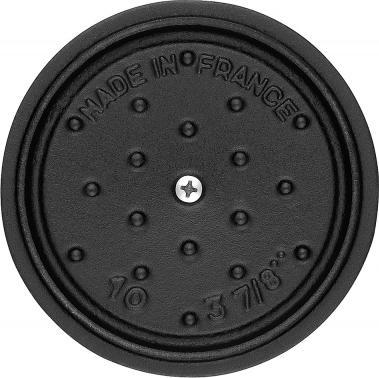 Staub - 0.26 QT Mini Cocotte Black 0.25L - 40500-101