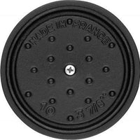 Staub - 0.26 QT Mini Cocotte Black 0.25L - 40500-101