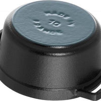 Staub - 0.26 QT Mini Cocotte Black 0.25L - 40500-101