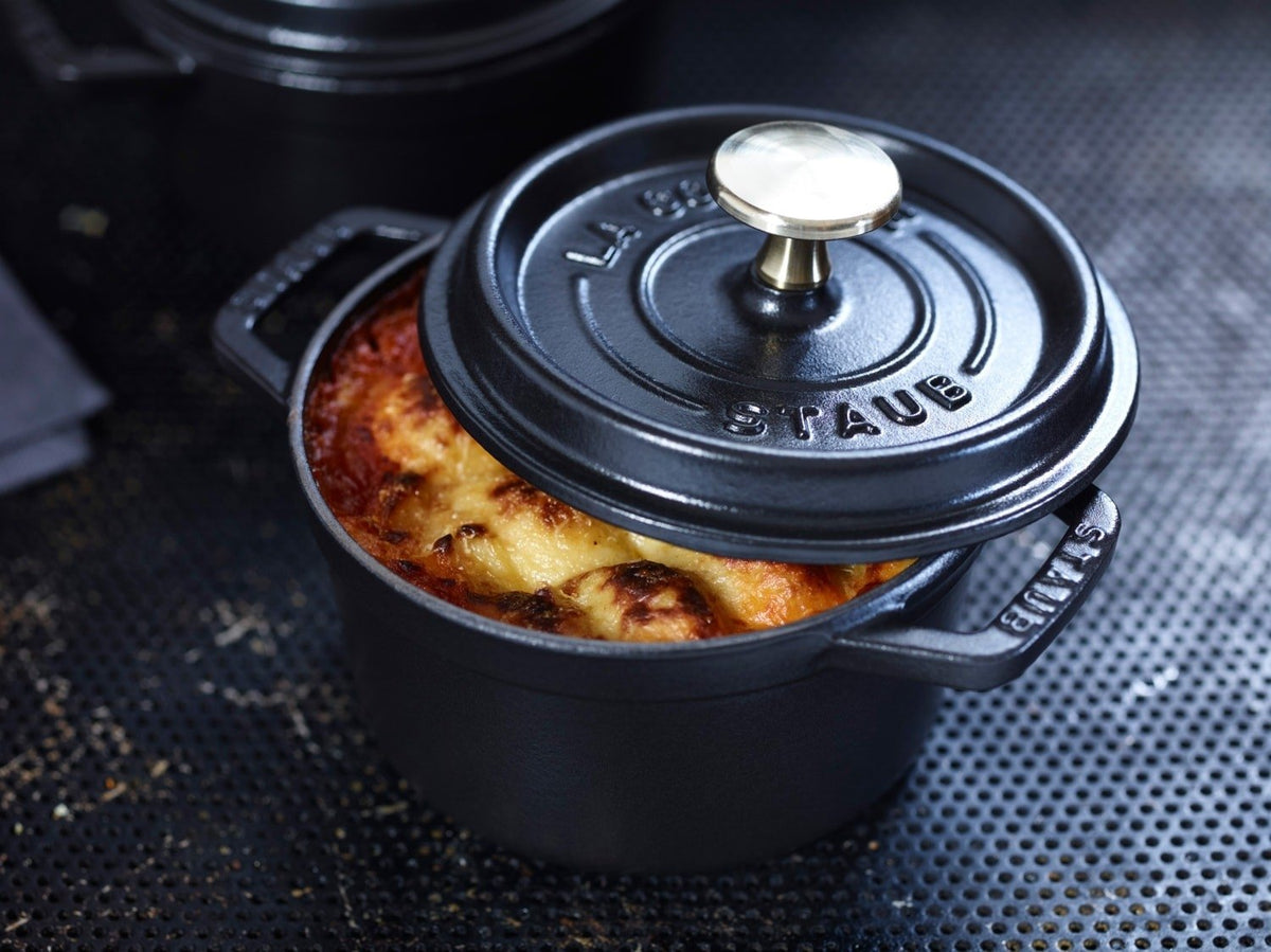 Staub - 0.26 QT Mini Cocotte Black 0.25L - 40500-101