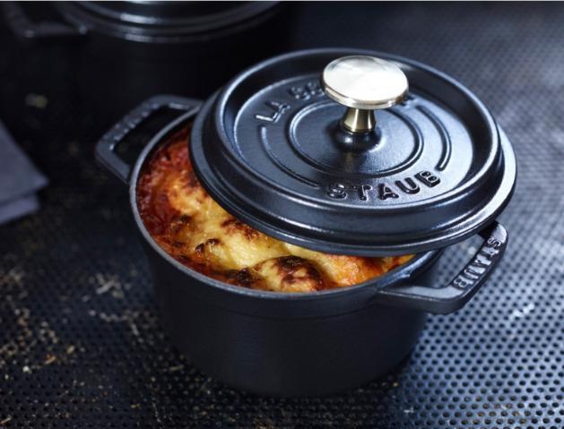 Staub - 0.26 QT Mini Cocotte Black 0.25L - 40500-101