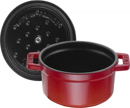 Staub - 0.26 QT Mini Cocotte Cherry Red 0.25L - 40509-799