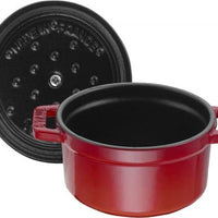 Staub - 0.26 QT Mini Cocotte Cherry Red 0.25L - 40509-799