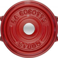 Staub - 0.26 QT Mini Cocotte Cherry Red 0.25L - 40509-799