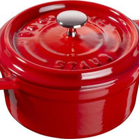 Staub - 0.26 QT Mini Cocotte Cherry Red 0.25L - 40509-799